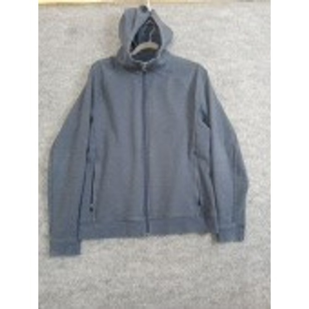 Lululemon Gray Full Zip Hoodie Jacket Size M Athletic Casual